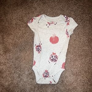Carter’s Pomegranate Graphics 6 Months Onesie